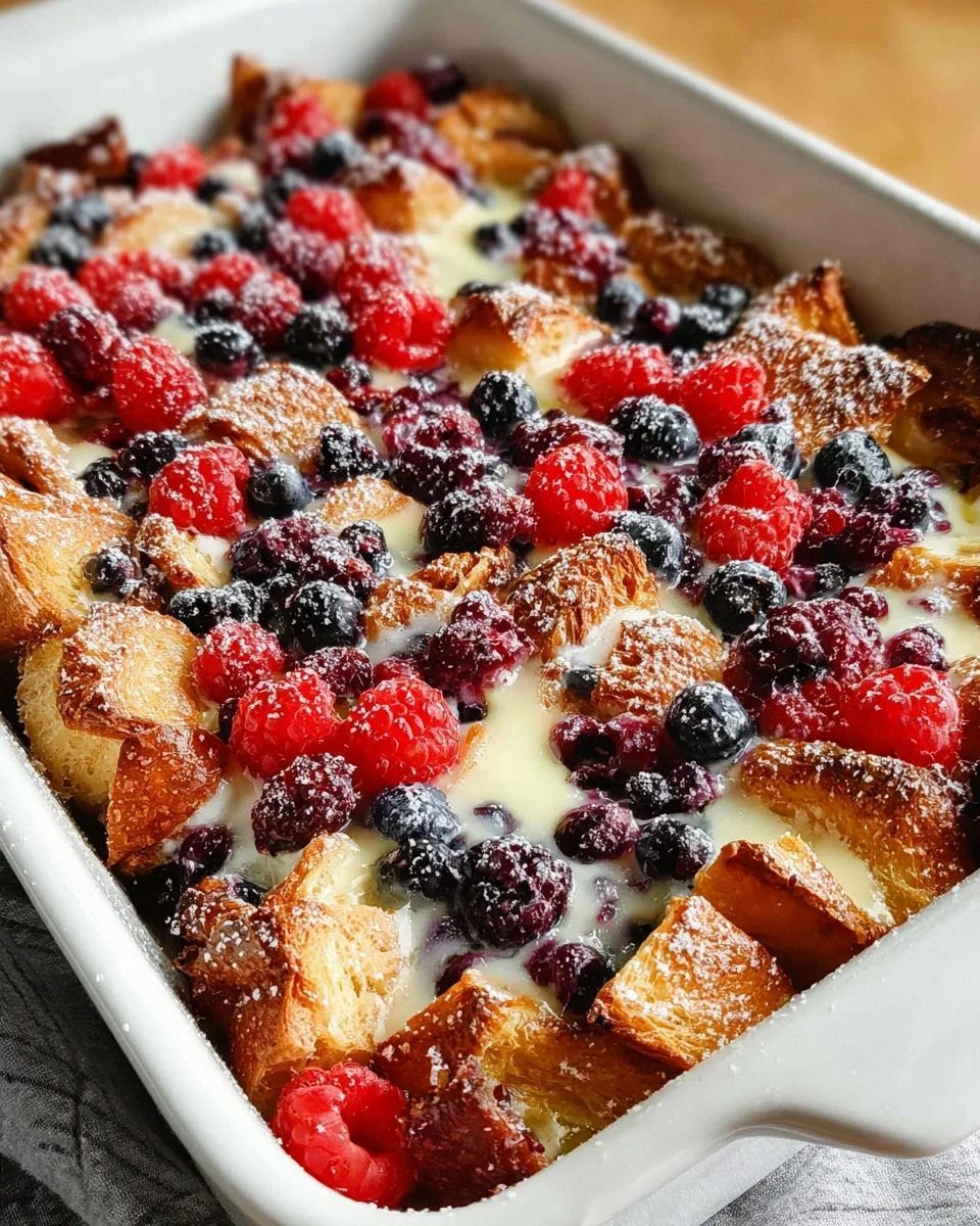 Croissant breakfast casserole: A delightful brunch treat!