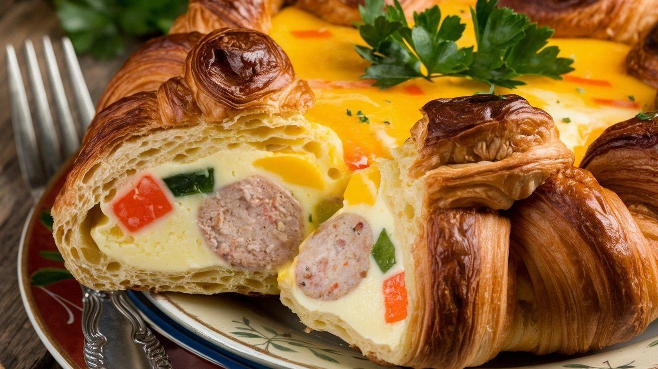 Croissant Breakfast Pie