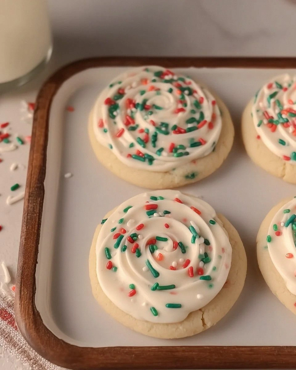 Crumbl Christmas Sugar Cookies