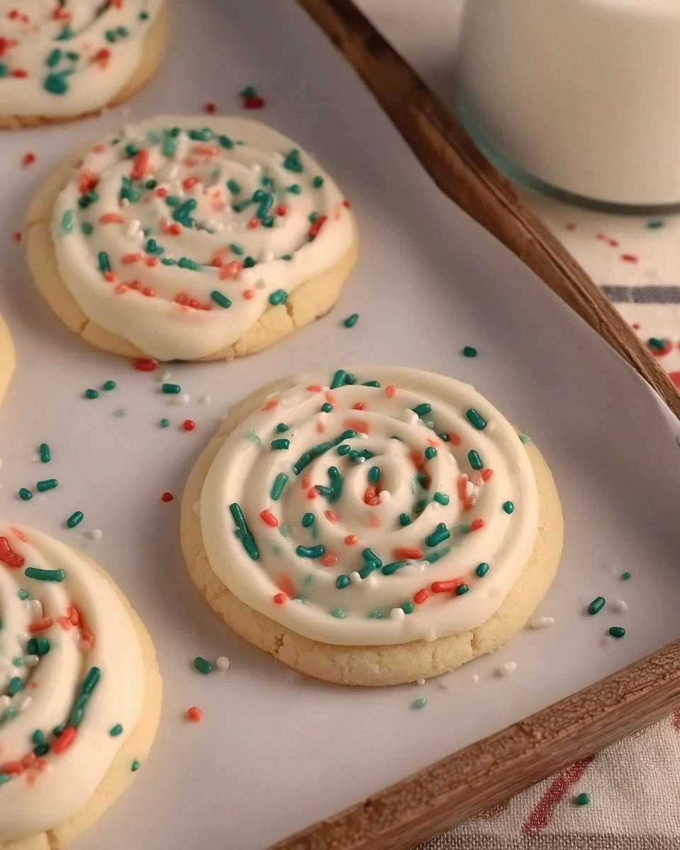 Crumbl Christmas Sugar Cookies