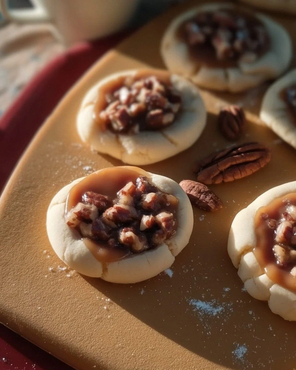 Crumbl pecan pie cookies