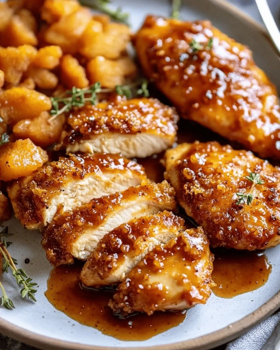 Crunchy Maple Dijon Chicken