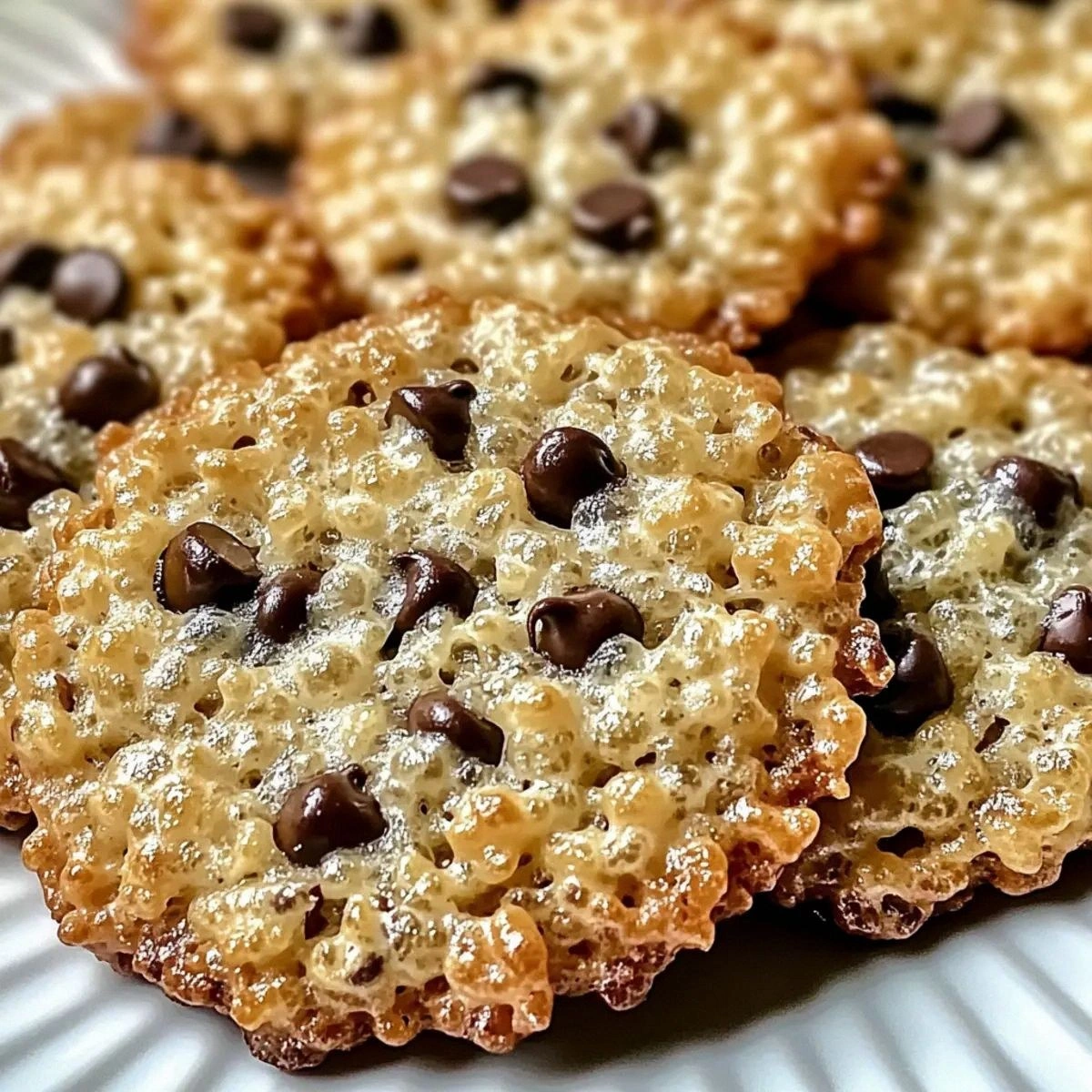 Crunchy Rice Krispie Chocolate Cookies Everyone Will Love