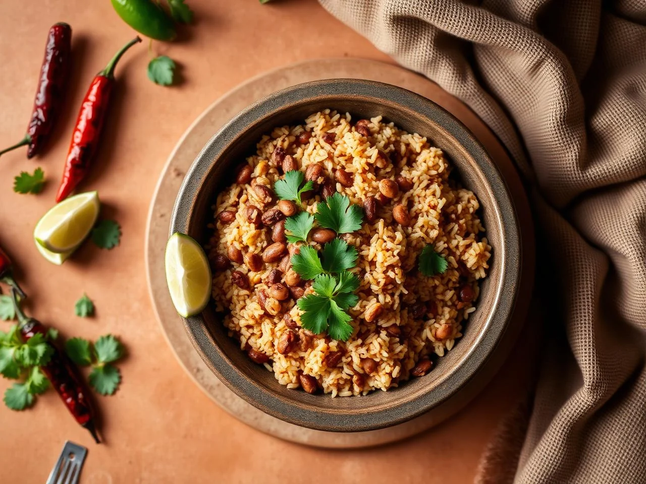 Cuban Style Rice And Beans