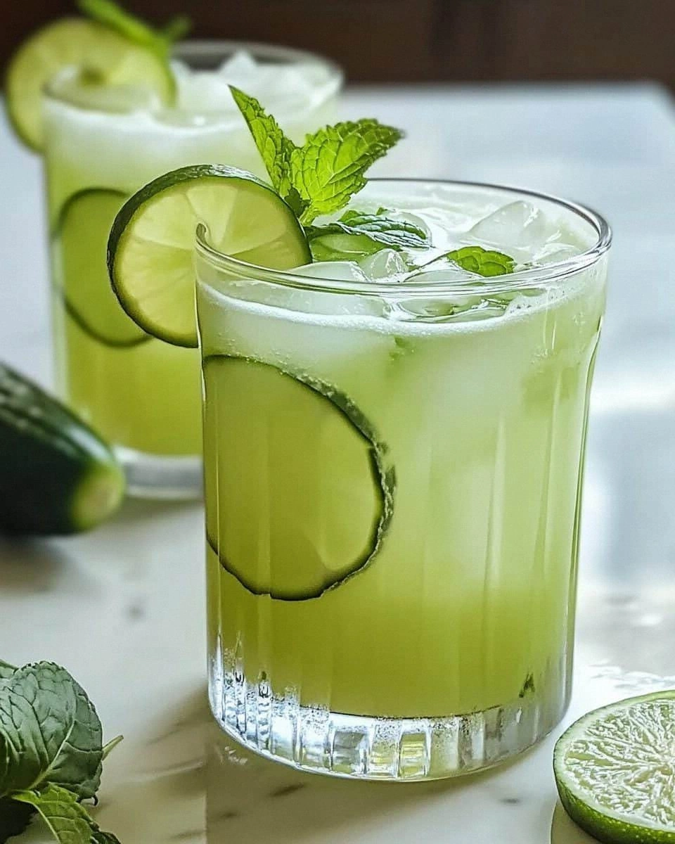 Cucumber Mint Cooler Mocktail