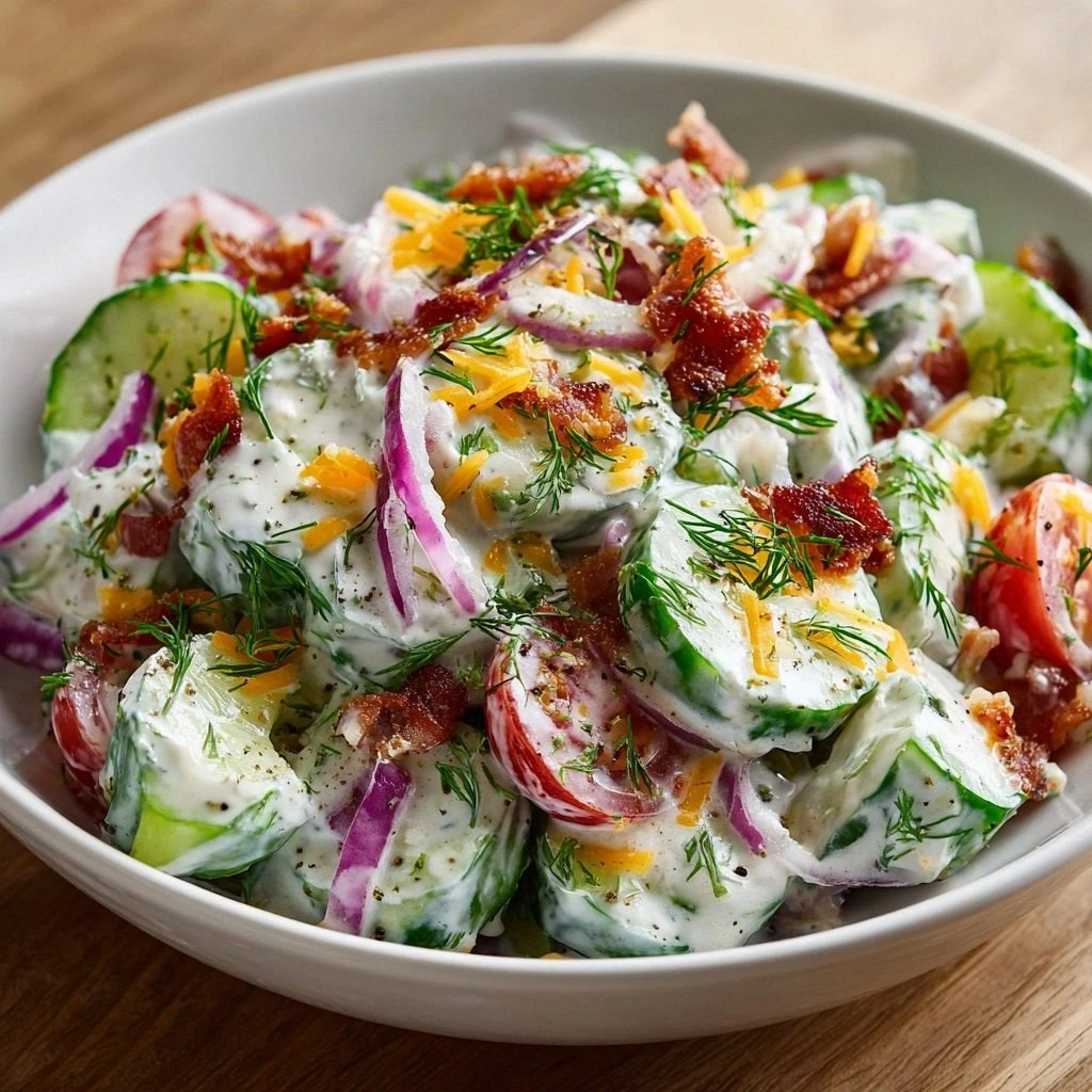 Cucumber Ranch Crack Salad