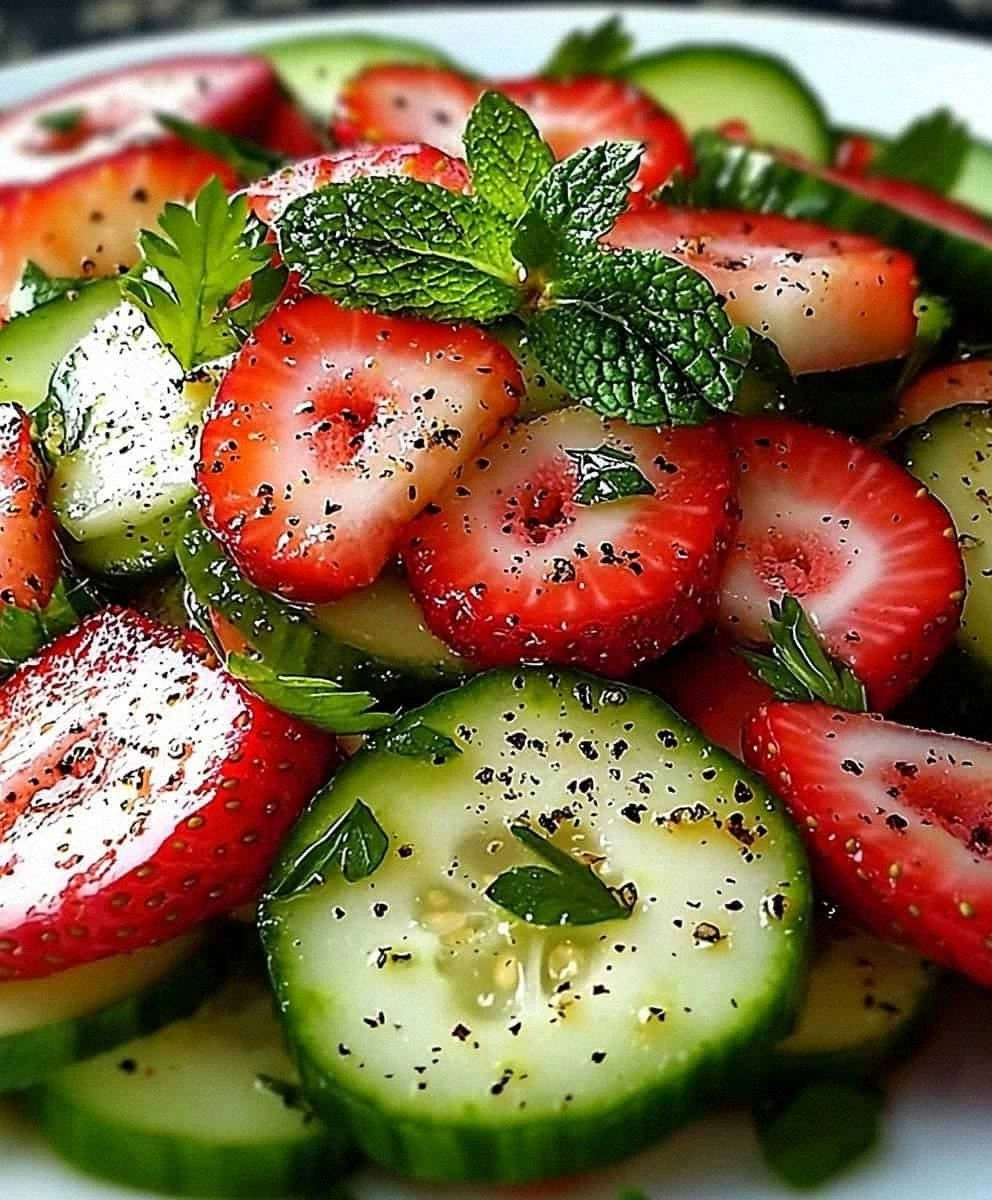 Cucumber Strawberry Salad: A Refreshing Summer Recipe