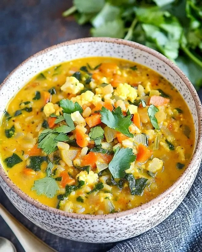 Curried Cauliflower Rice Soup: A Creamy Delight You’ll Love
