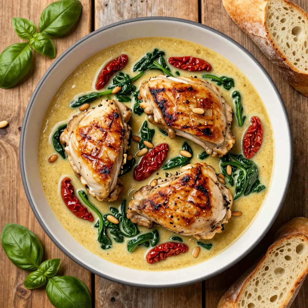 Creamy Tuscan Chicken for Special Occasion Comfort Food