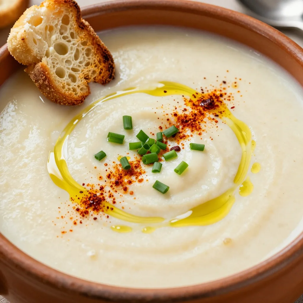 Creamy Cauliflower Soup From Pantry Cauliflower