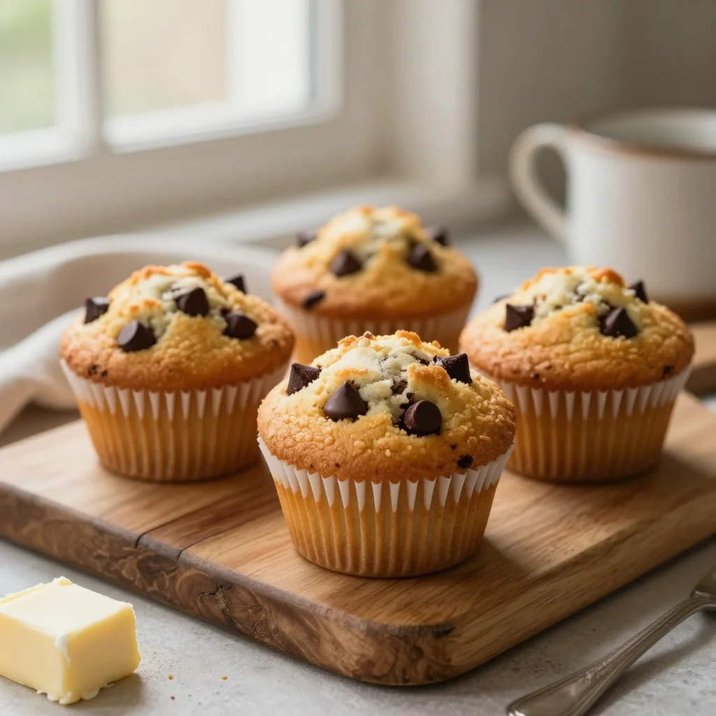 Muffins with Chocolate Chips