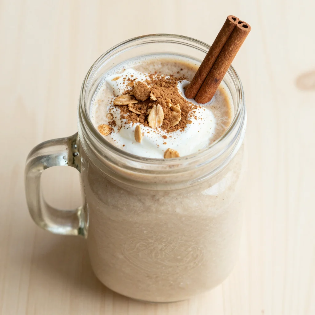 Healthy Snickerdoodle Smoothie For A Sweet Craving
