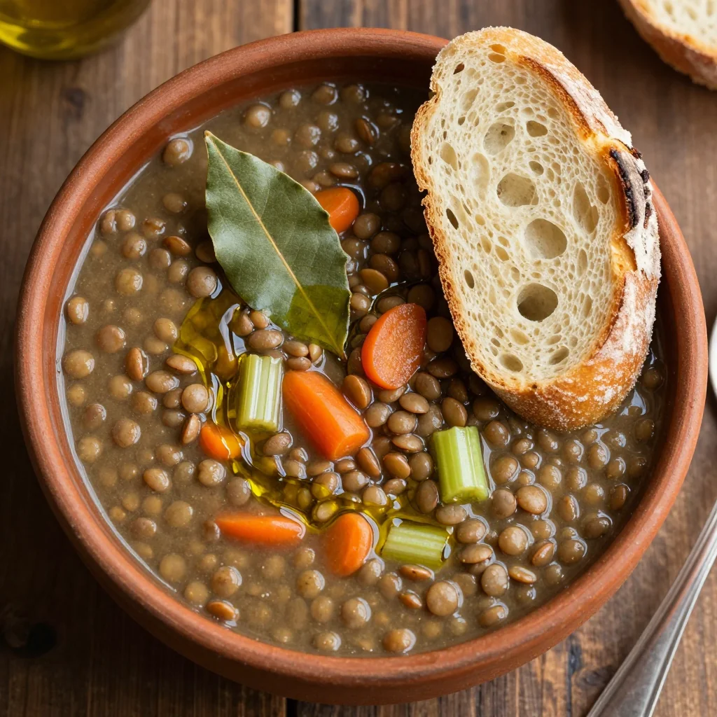 Budget-Friendly Pantry Lentil Soup for Family