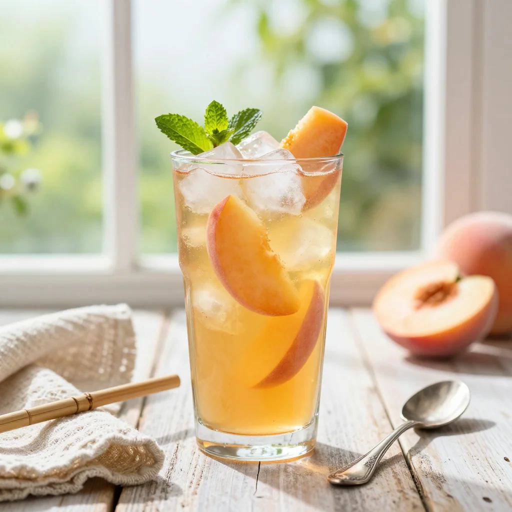 Peach Iced Tea Sweet