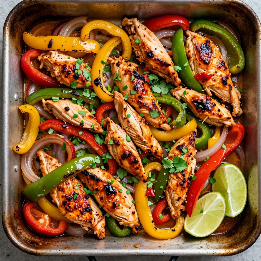 Sheet Pan Fajitas For The Easiest Weeknight Dinner Ever