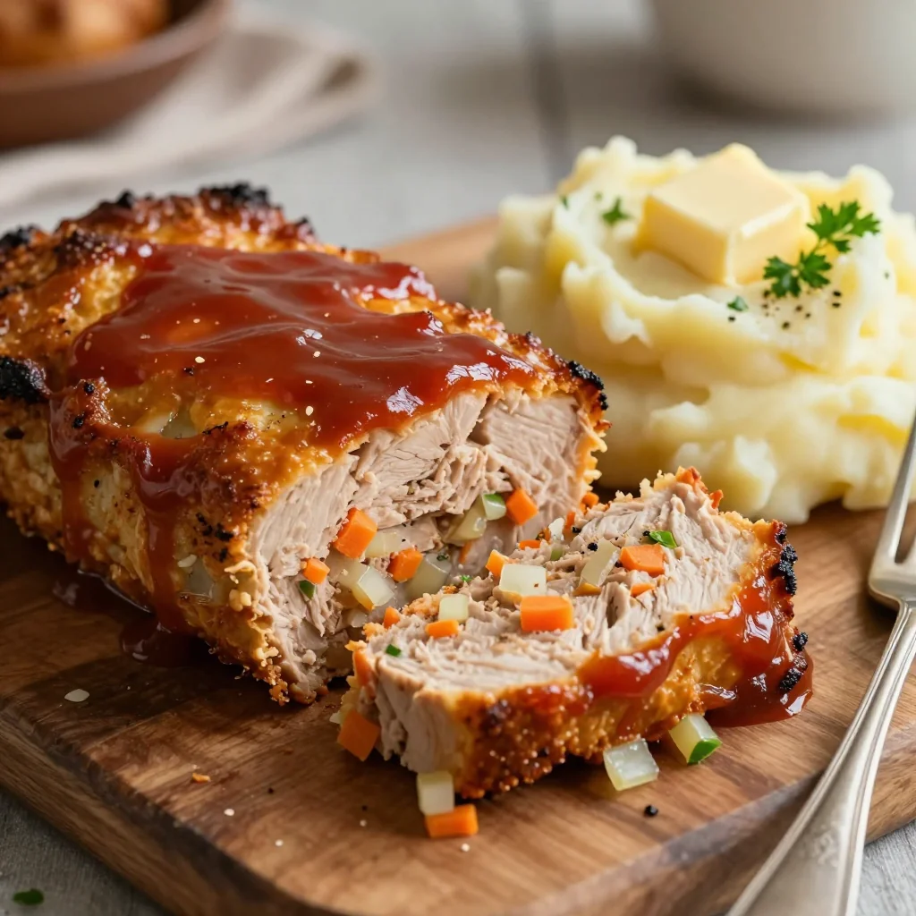 Turkey Meatloaf With Glaze That Kids Actually Love to Eat