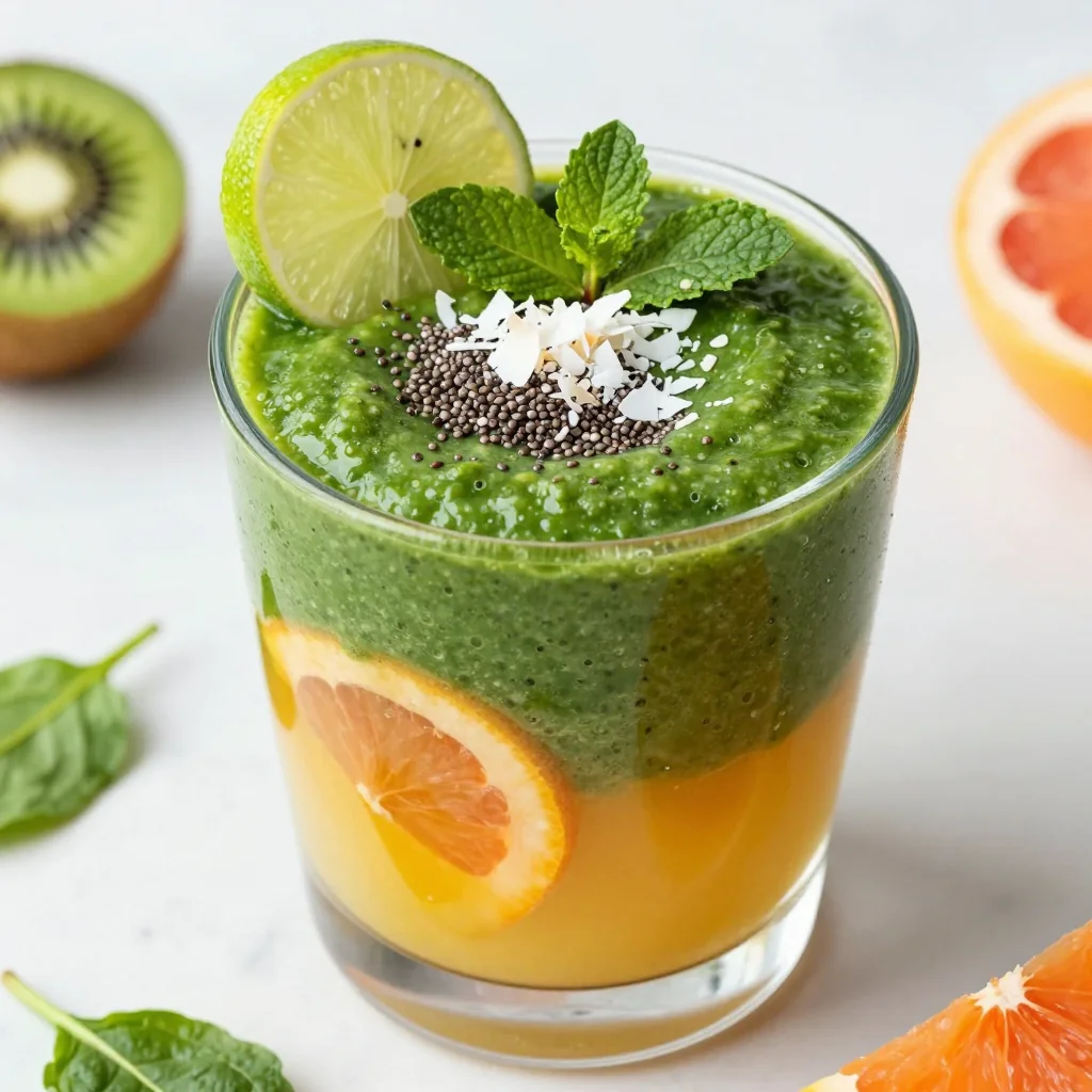 New Year's Day Citrus Detox Smoothie to Flush Out Toxins