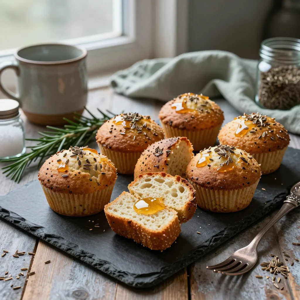 Irish Soda Bread Muffins with Caraway Seeds