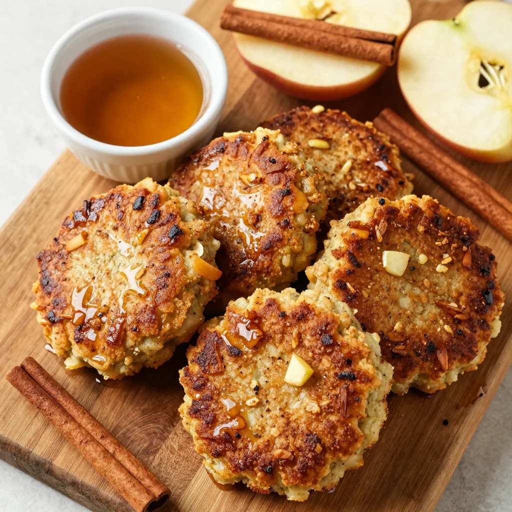 Apple Cinnamon Breakfast Sausage Patties for Fall