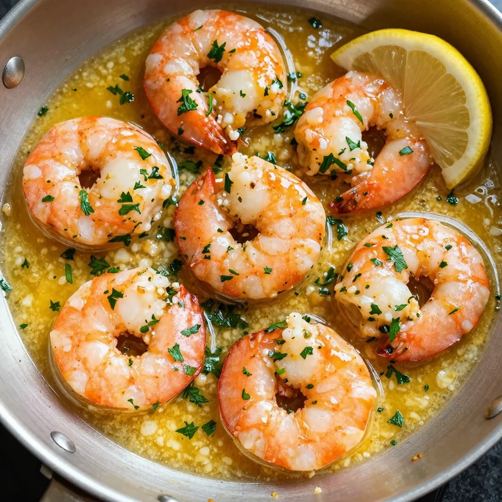 Quick Garlic Butter Shrimp for a 10-Minute Meal
