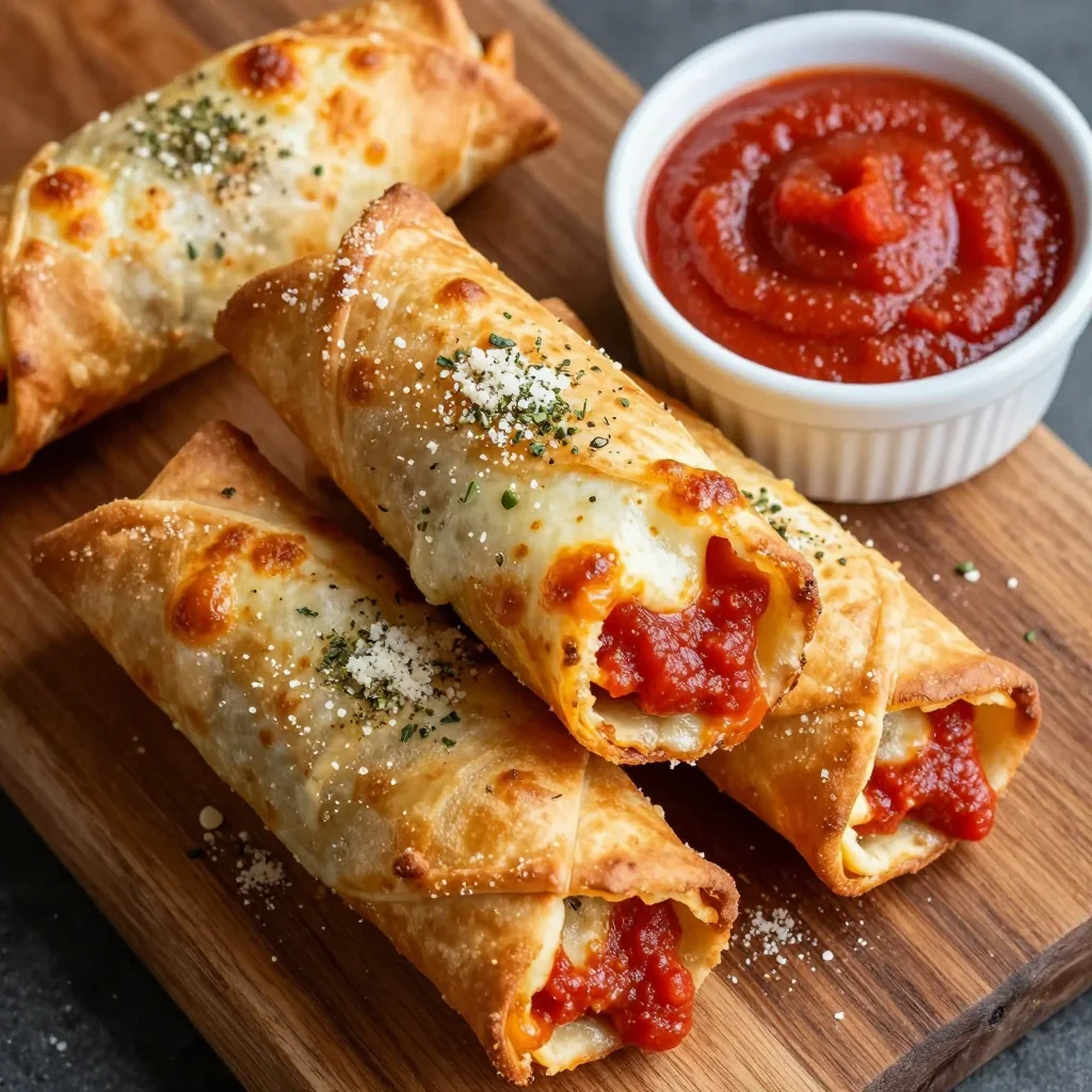 Kid Friendly Pizza Rolls using Pantry Ingredients