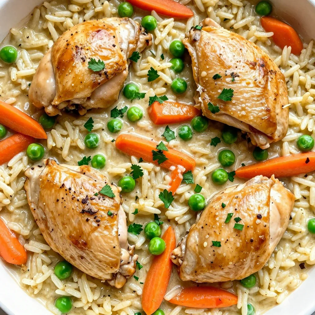 Cozy Slow Cooker Chicken And Rice Casserole