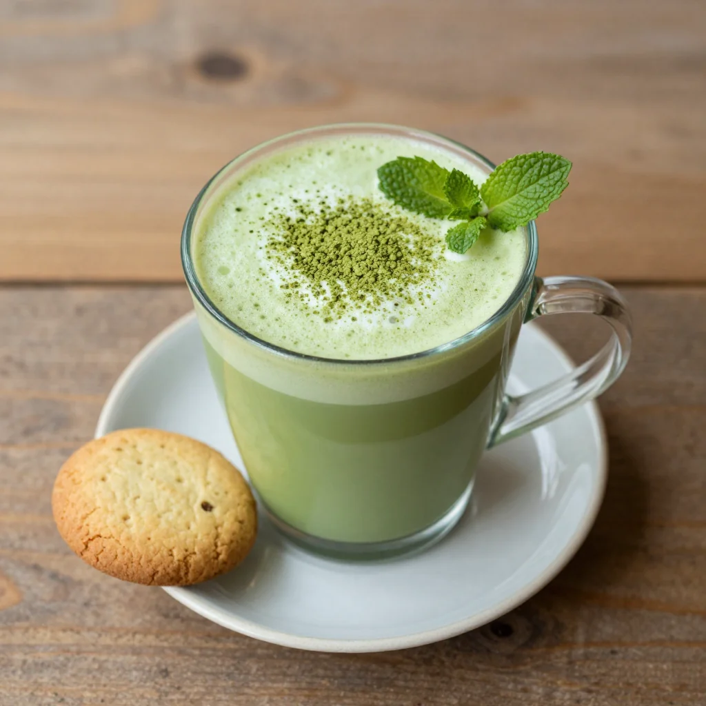 New Year Reset Keto Keto Matcha Latte for a Calming Sip