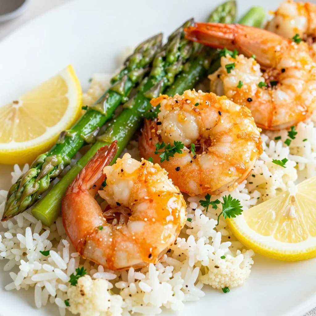 Low Calorie Lemon Garlic Shrimp for Quick Dinners