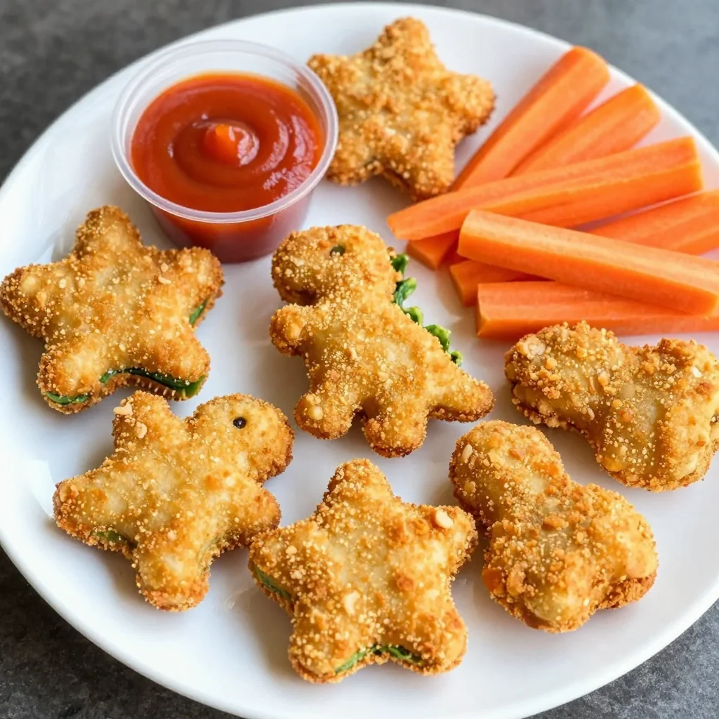 Kid-Friendly Baked Chicken Nuggets with Hidden Greens