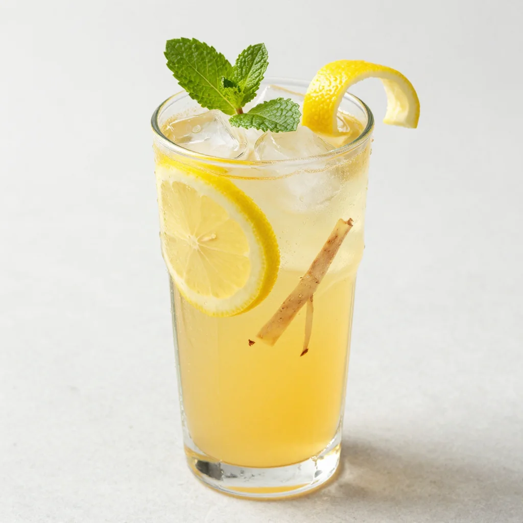 Detox Ginger Lemonade to Start Your Day Right
