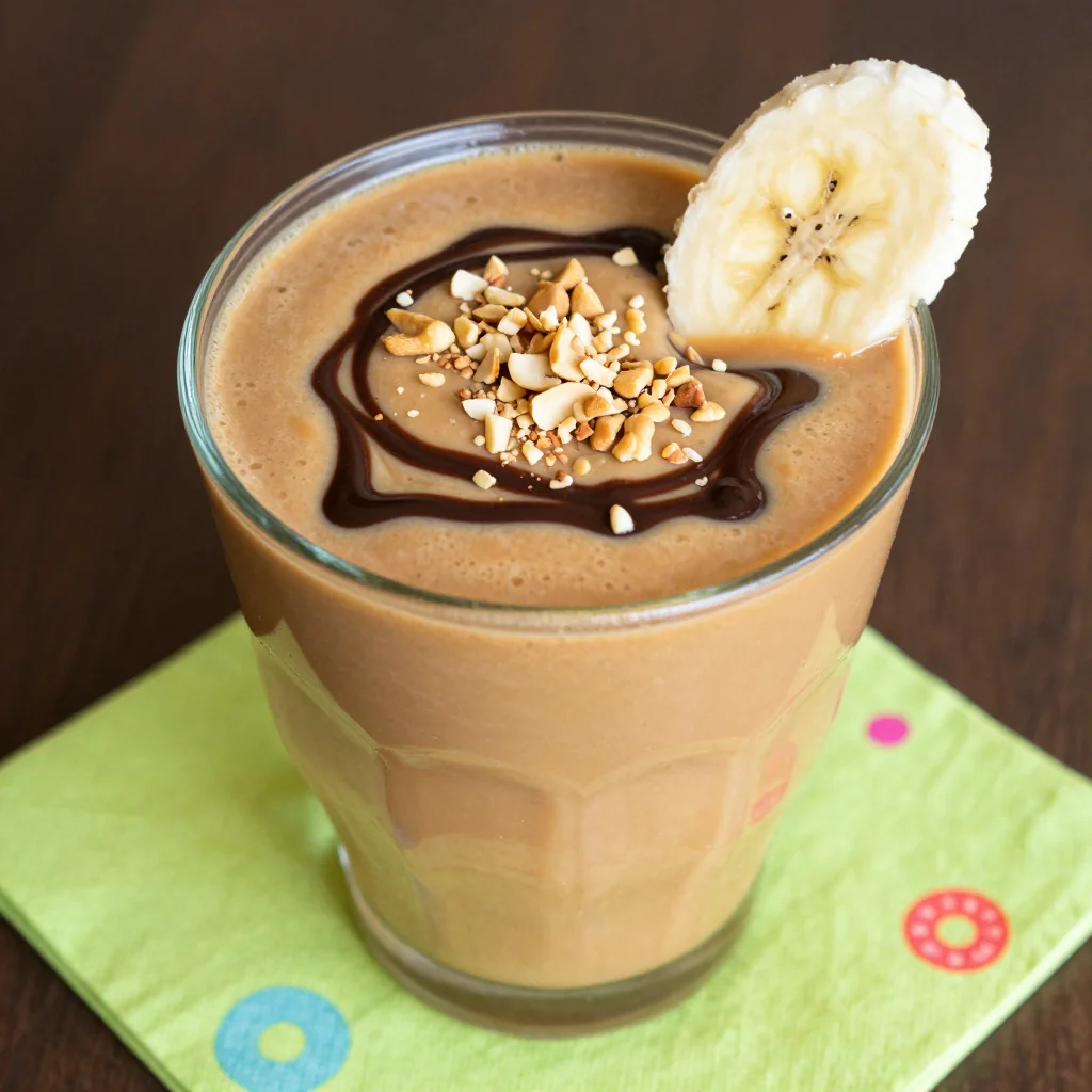 Kid-Friendly Pantry Peanut Butter Banana Smoothie