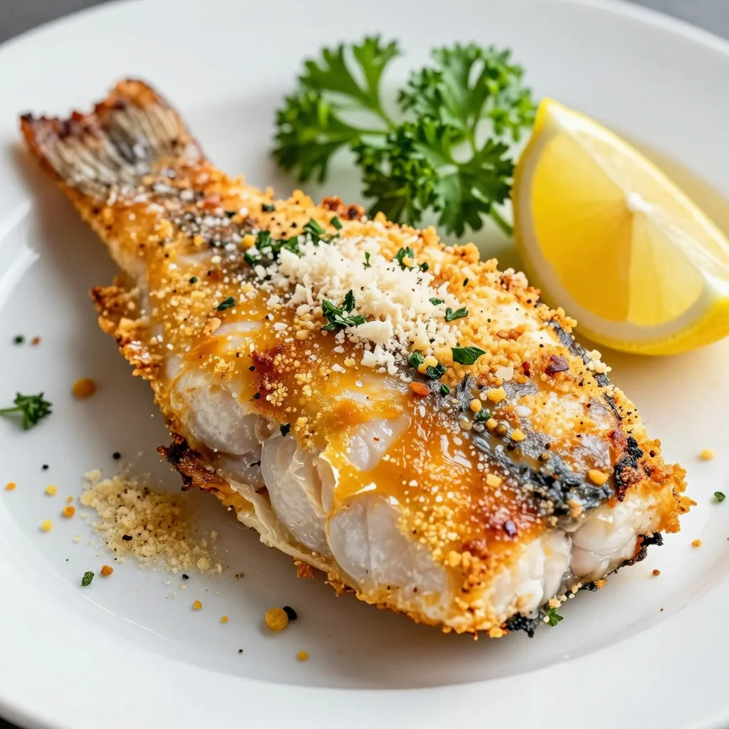Baked Parmesan Crusted Tilapia for a Light Meal