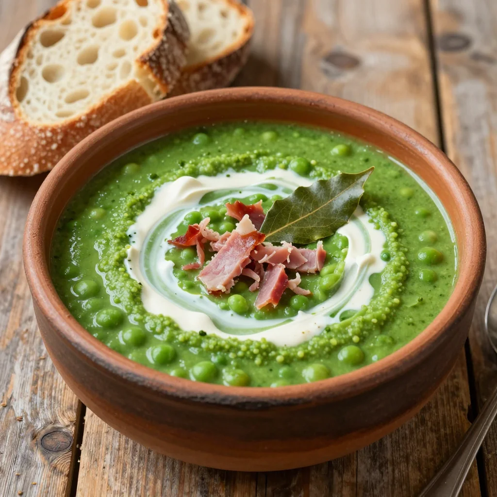 Hearty Split Pea Soup for a Cozy Night In