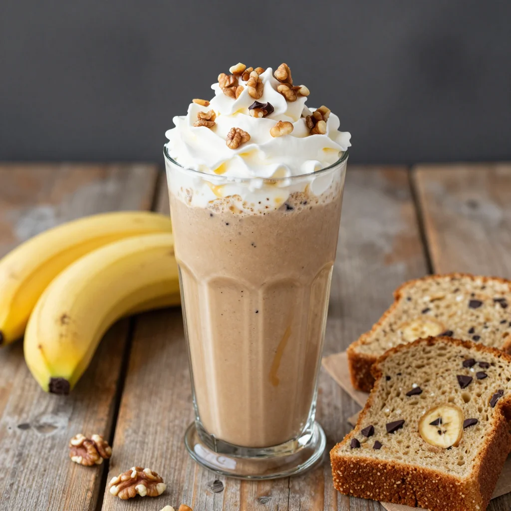 Banana Bread Protein Smoothie For A Sweet Morning Treat