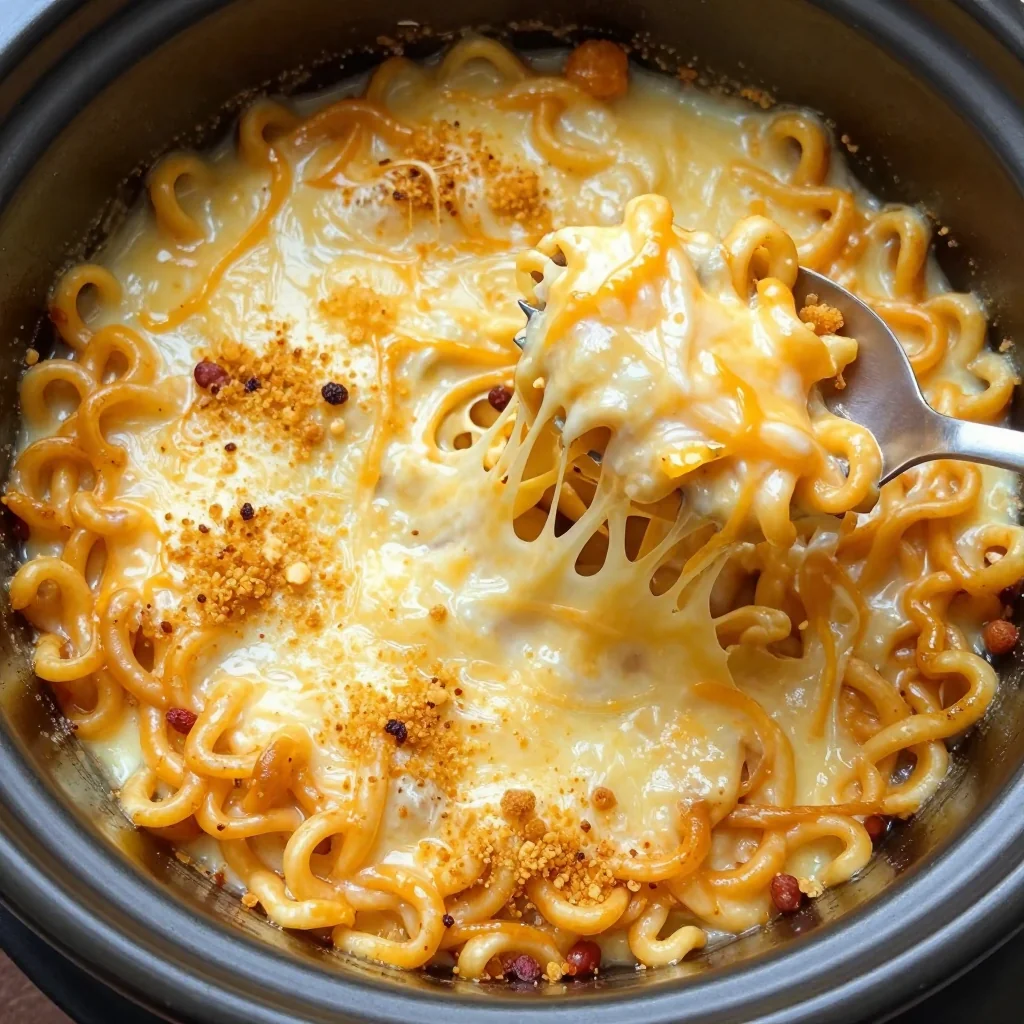Ooey Gooey Crockpot Mac and Cheese for Kids and Adults