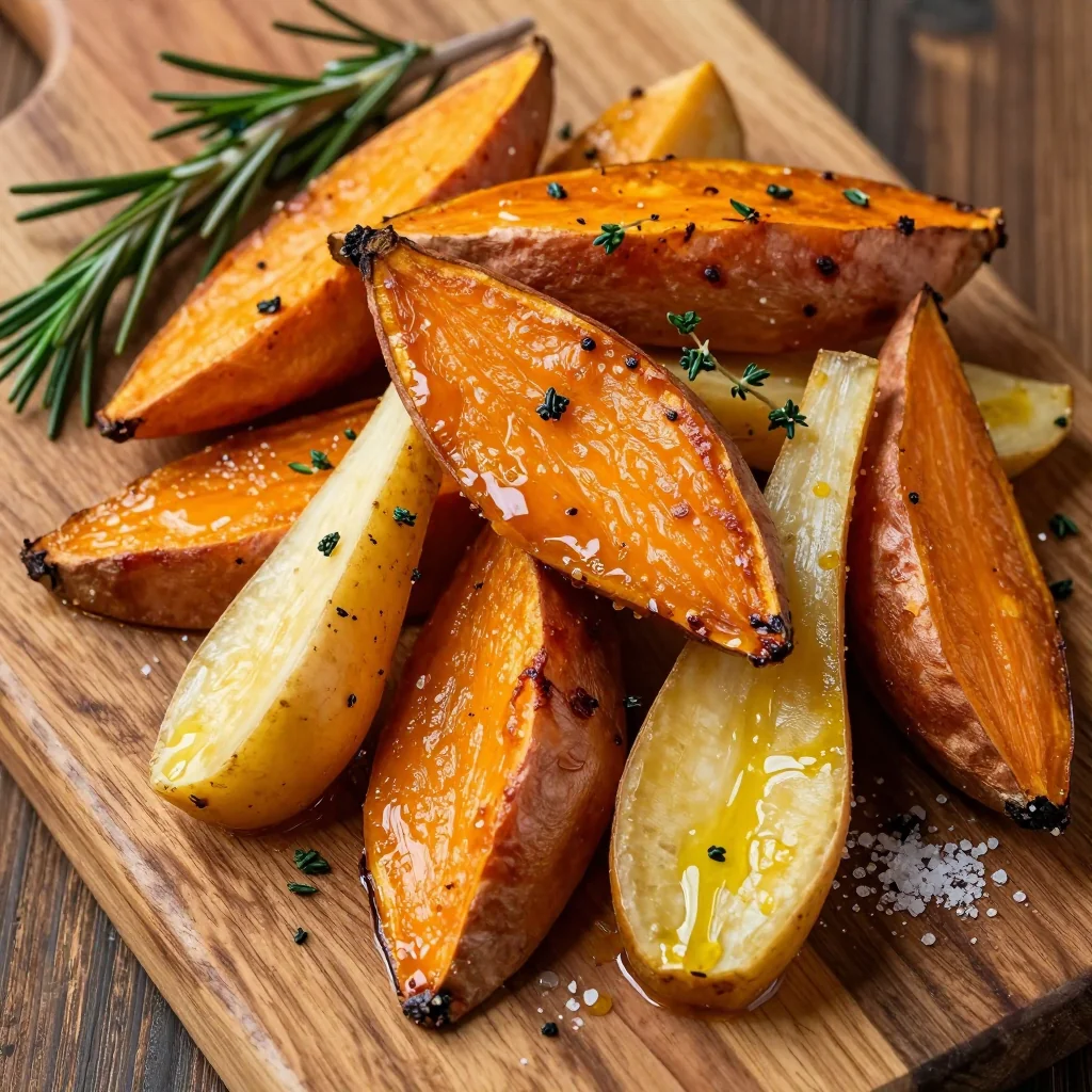 Winter Root Vegetable Roast With Rosemary And Thyme