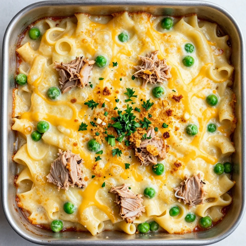 Budget-Friendly Pantry Tuna Casserole for Dinner