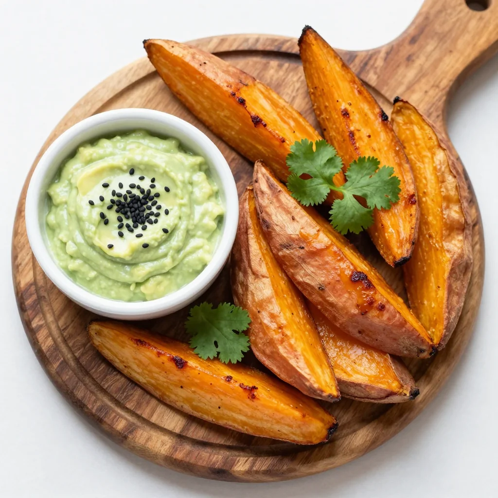 Crispy Sweet Potato Wedges for Kid Friendly Sides