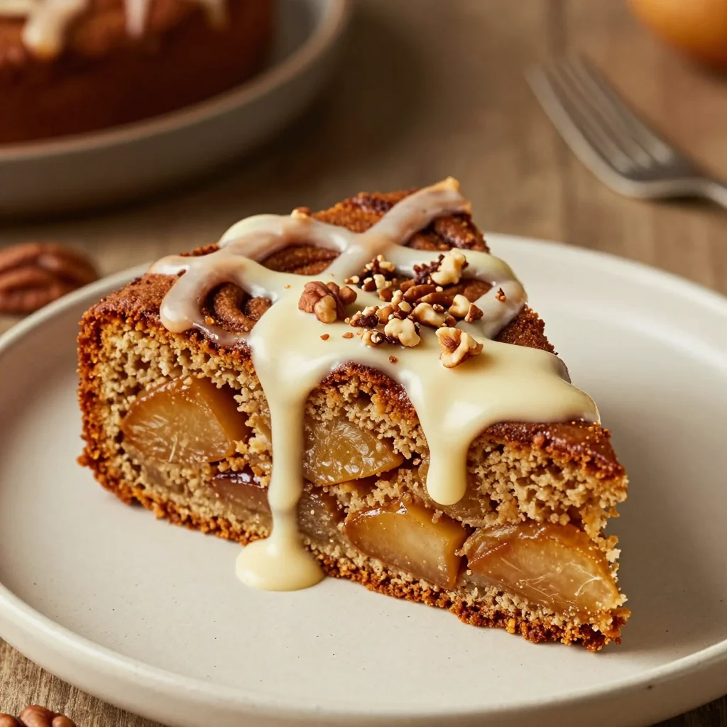 Warm Cinnamon Apple Cake for a Fall Dessert