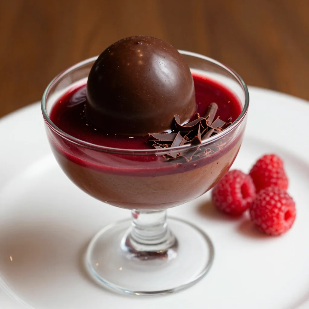 Showstopper Chocolate and Raspberry Mousse