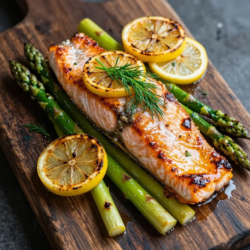 Easy Sheet Pan Lemon Garlic Salmon for Busy Weeknights