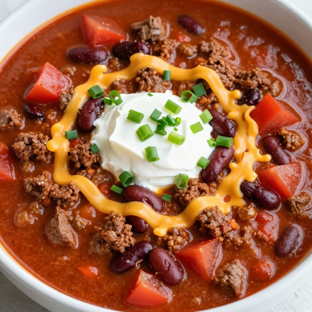 Slow Cooker Chili For Game Day That Everyone Will Love