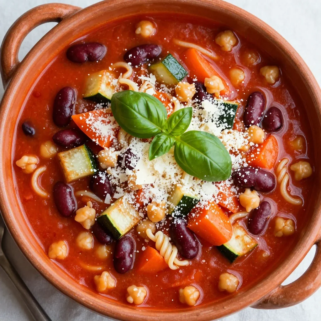 Pantry Clean Out Minestrone Soup That Warms Souls