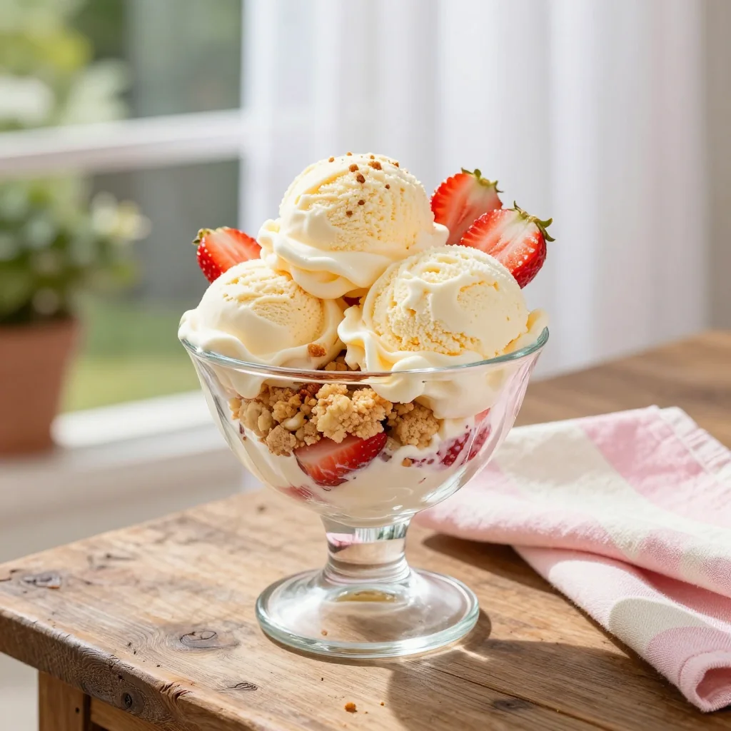 Strawberry Shortcake Ice Cream