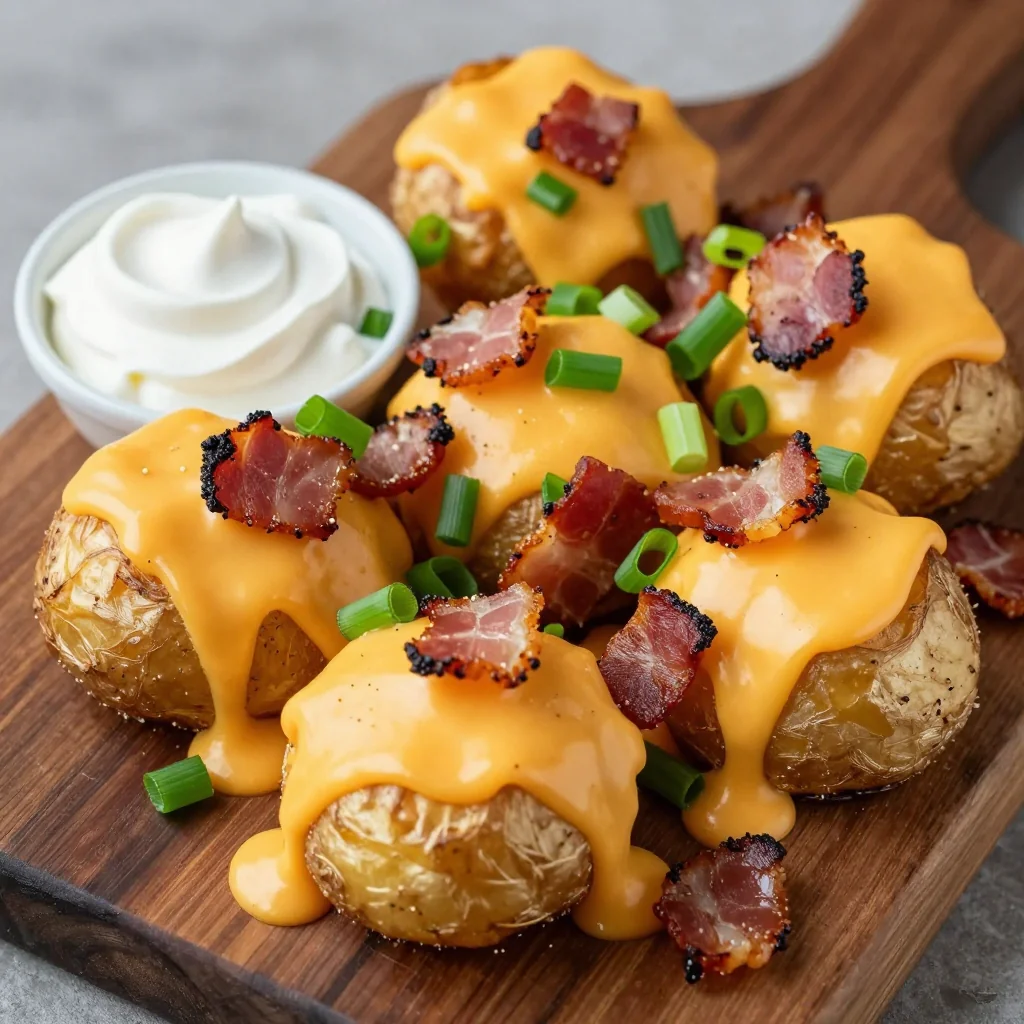 Loaded Potato Skins Perfect For NFL Playoff Watch Parties