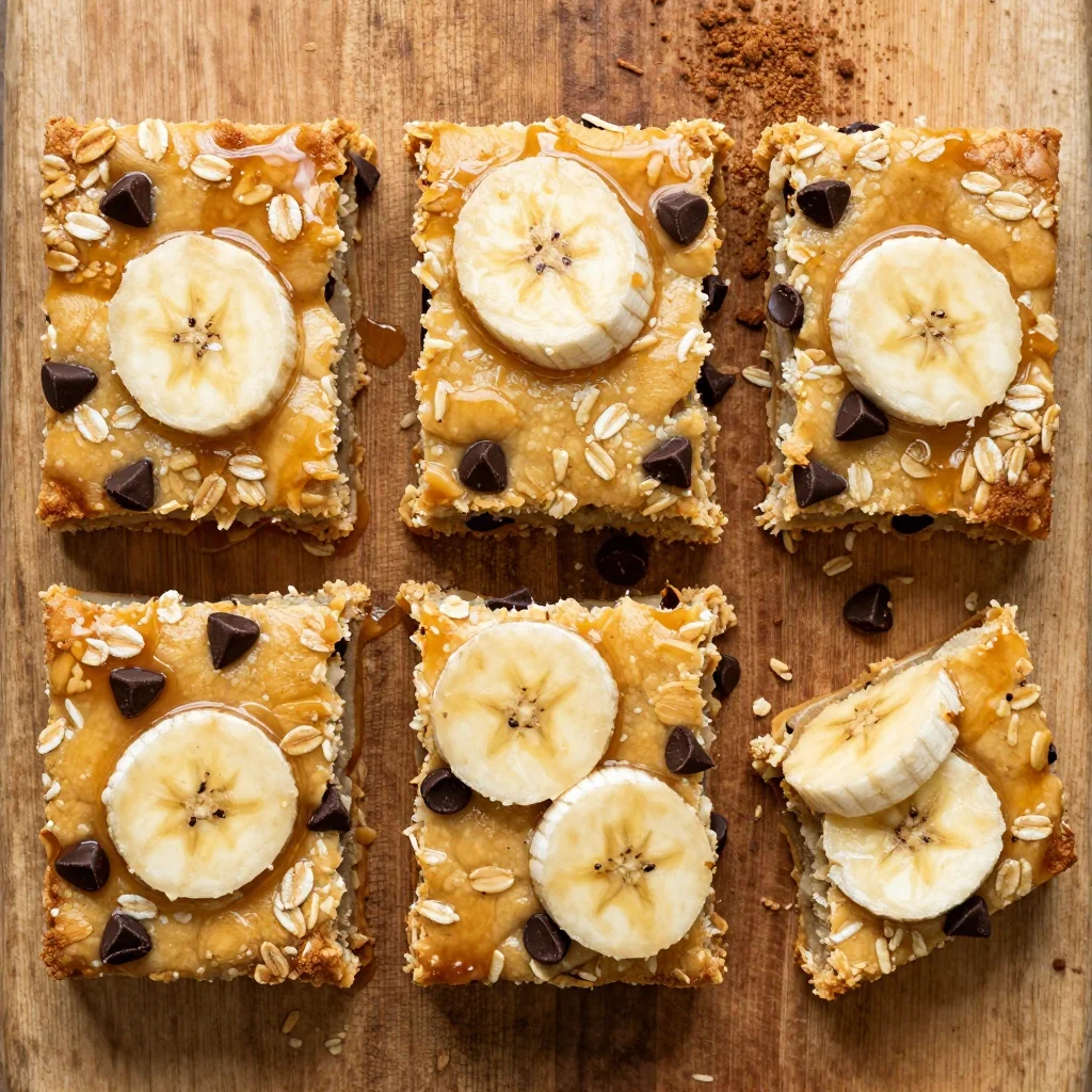 Freezer-Friendly Vegan Breakfast Banana Oat Bars