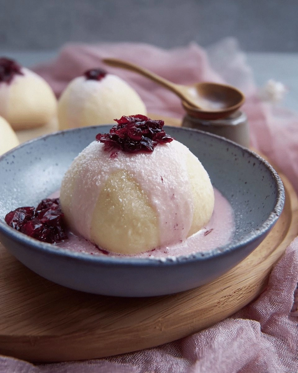 Dampfnudel (German sweet dumpl