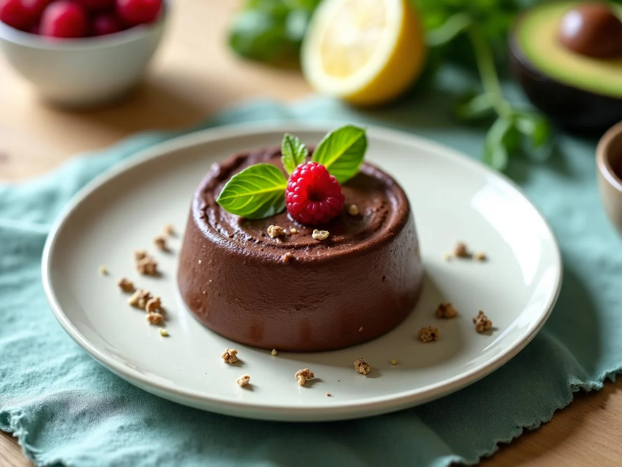Dark Chocolate Avocado Mousse