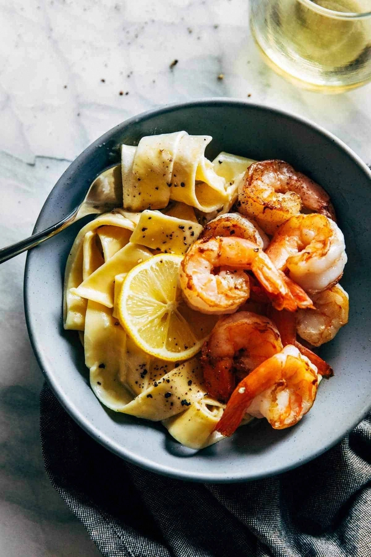 Date Night Lemon Pappardelle w