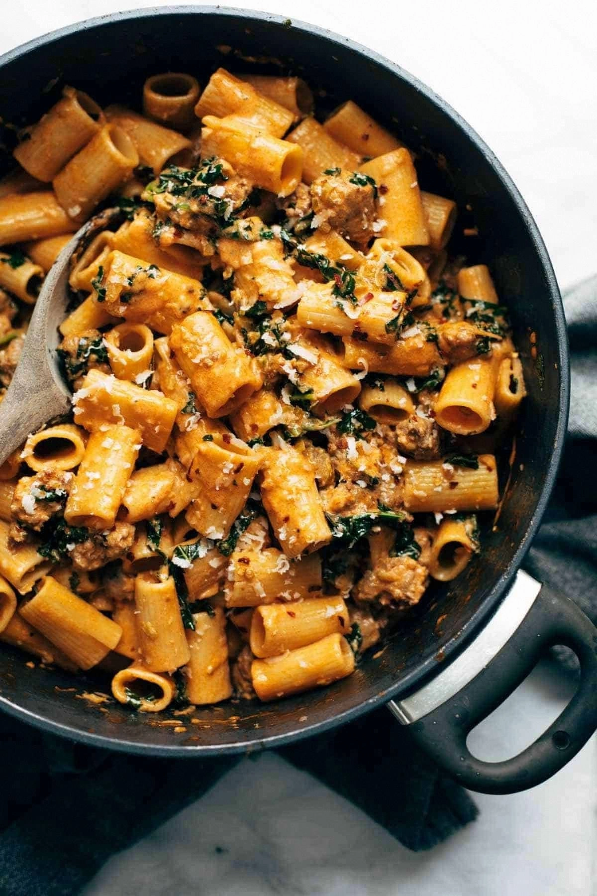 Date Night Rigatoni with Sausa